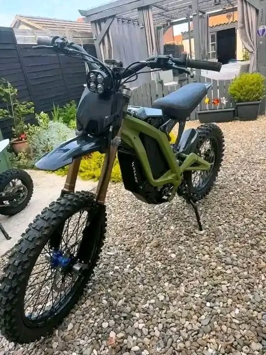 Olive Green E-Moto